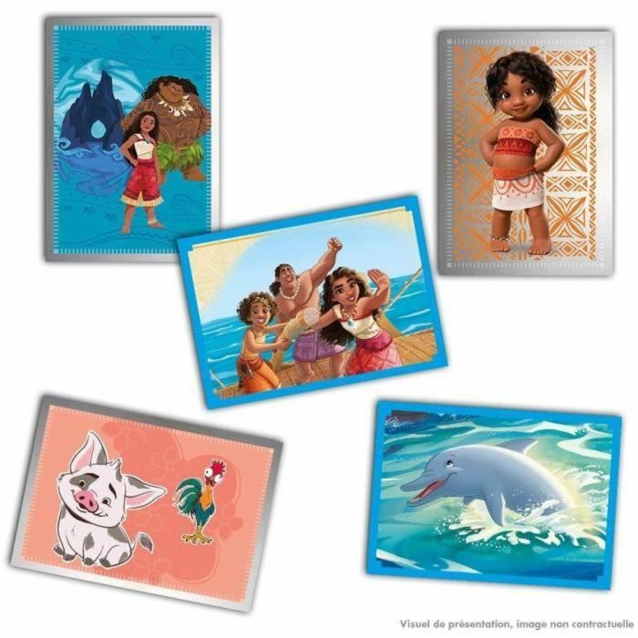 Panini Álbum Cromos Vaiana 2 - Colección Disney Moana con 192 Cromos y 48 Brillantes - Aventura Cautivadora para Coleccionar 1 Panini Álbum Cromos Vaiana 2 - Colección Disney Moana con 192 Cromos y 48 Brillantes - Aventura Cautivadora para Coleccionar 1