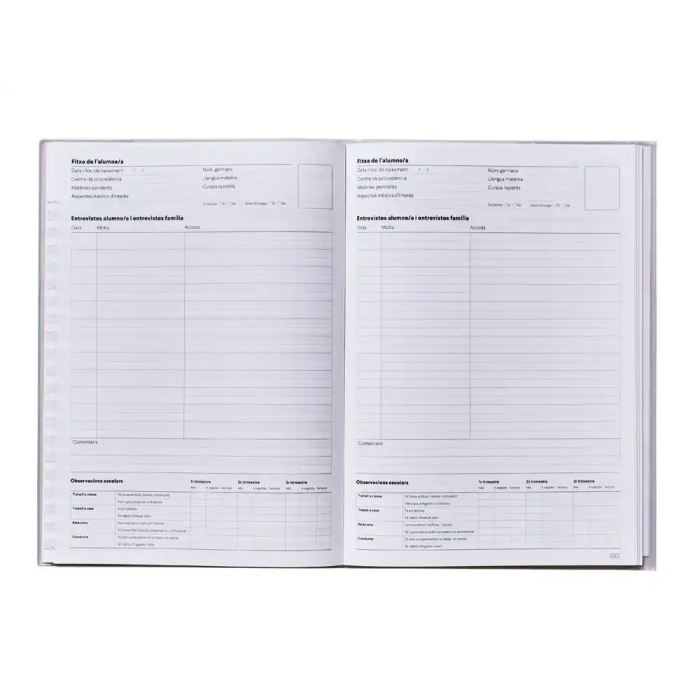 Additio Cuaderno Profesorado Duplex A4 PVC 112 Páginas C-Surtidos Catalán 6