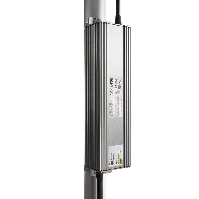 MikroTik MTP250-53V47-OD Fuente de Alimentación Exterior AC/DC 53V 250W IP67 Soporte Pared Poste Resistente Polvo Humedad