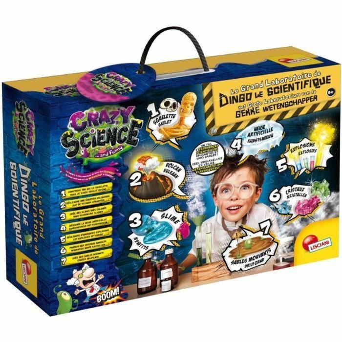 Lisciani AUC8008324094707 Ciencia Loca - Juego de Ciencia Goofy el Científico - 7 Kits Experimentales 0 Lisciani AUC8008324094707 Ciencia Loca - Juego de Ciencia Goofy el Científico - 7 Kits Experimentales 0