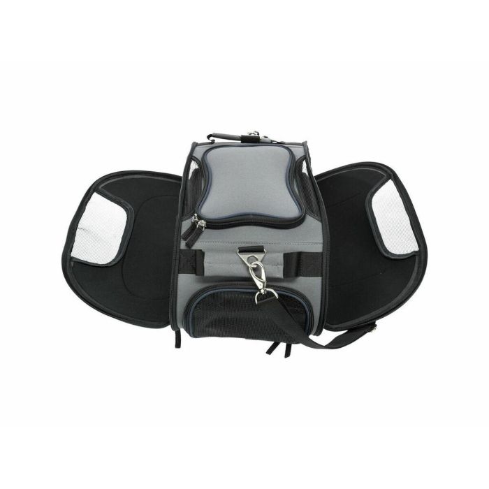 Bolso para Mascotas Trixie Airline Wings Azul Gris Poliéster Goma Eva 28 × 23 × 46 CM 6 Bolso para Mascotas Trixie Airline Wings Azul Gris Poliéster Goma Eva 28 × 23 × 46 CM 6