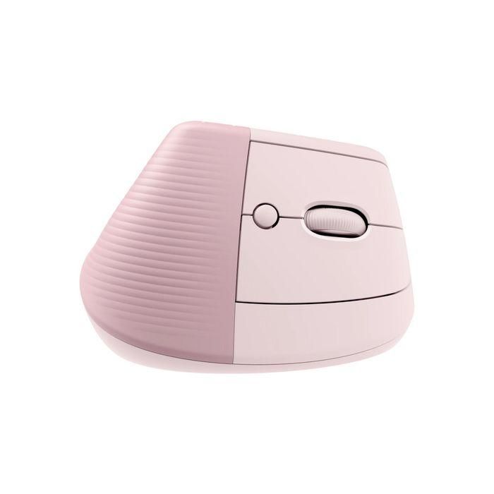 LOGITECH Raton Inalambrico 6 botones Ergonomico, Vertical, Videojuegos color Rosa 4 LOGITECH Raton Inalambrico 6 botones Ergonomico, Vertical, Videojuegos color Rosa 4