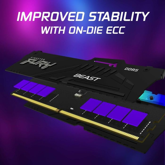 Memoria RAM Kingston KF560C30BBEA-32 32 GB DDR5 SDRAM DDR5 cl30 7 Memoria RAM Kingston KF560C30BBEA-32 32 GB DDR5 SDRAM DDR5 cl30 7