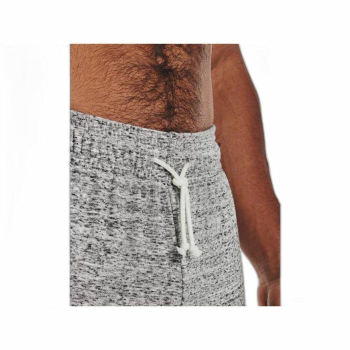 Pantalón Largo Deportivo Under Armour Rival Terry Gris Hombre Fitness