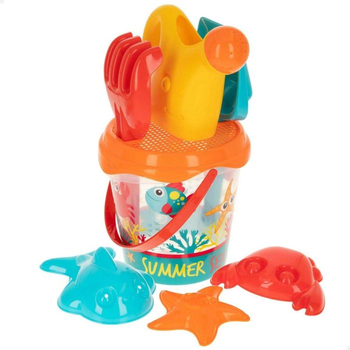 Set de Juguetes de Playa Colorbaby Polipropileno (16 Unidades) 3