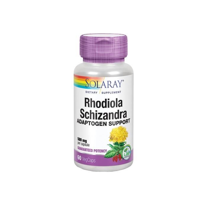 Schizandra + Rhodiola 500 Mg