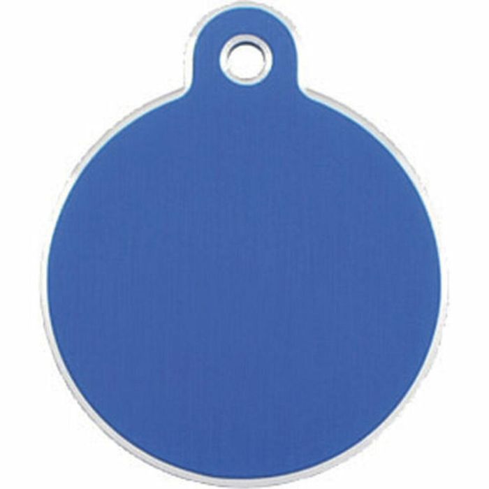 Placa identificativa para collar Imarc Circle Azul 1 Placa identificativa para collar Imarc Circle Azul 1