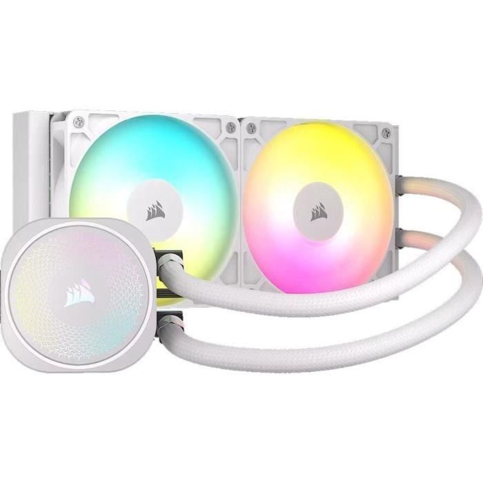 Corsair NAUTILUS 240 RS ARGB Liquid Refrigerador de Procesador, Blanco, CW-9060094-WW, Compatible con Intel y AMD, 2 Ventiladores, LED 0 Corsair NAUTILUS 240 RS ARGB Liquid Refrigerador de Procesador, Blanco, CW-9060094-WW, Compatible con Intel y AMD, 2 Ventiladores, LED 0