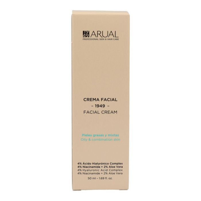 Arual Crema Facial Pieles Grasas Y Mixtas 50 ml Arual Crema Facial Pieles Grasas Y Mixtas 50 ml