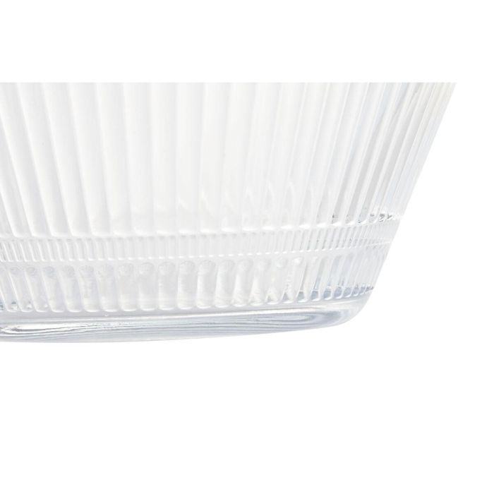 DKD Home Decor Ensaladera Básicos de Cristal Transparente, 2.1L, 22x22x9.5 cm, Apta para Microondas y Lavavajillas 1 DKD Home Decor Ensaladera Básicos de Cristal Transparente, 2.1L, 22x22x9.5 cm, Apta para Microondas y Lavavajillas 1