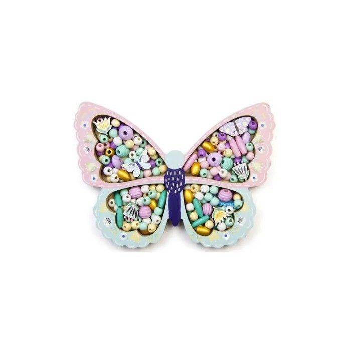 Juego de cuentas de madera - SYCOMORE - Mariposa - A partir de 4 años 1 Juego de cuentas de madera - SYCOMORE - Mariposa - A partir de 4 años 1