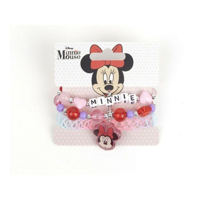 Bisuteria pulsera infantil minnie 8.0 x 8.0 x 1.0 cm 3