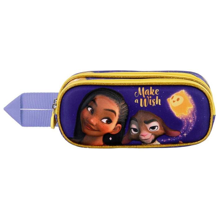 Estuche Portatodo 3D Doble Star Disney Wish: El Poder De Los Deseos Lila 0 Estuche Portatodo 3D Doble Star Disney Wish: El Poder De Los Deseos Lila 0