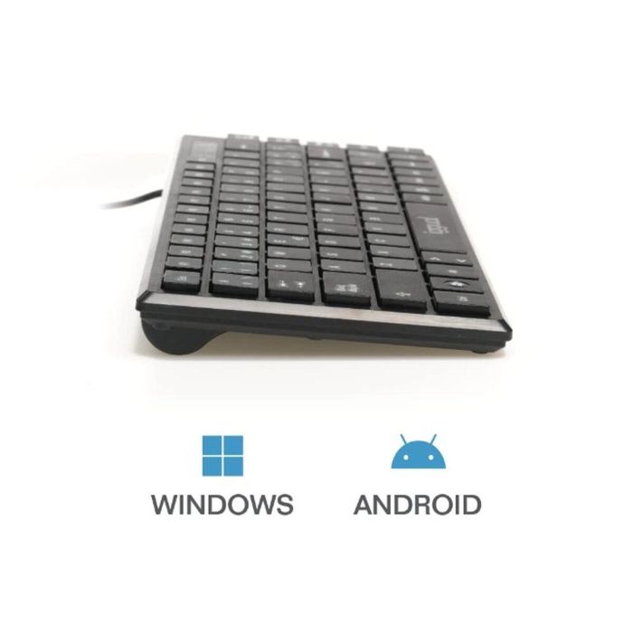 Teclado iggual Slim TKL-USB Negro 2 Teclado iggual Slim TKL-USB Negro 2