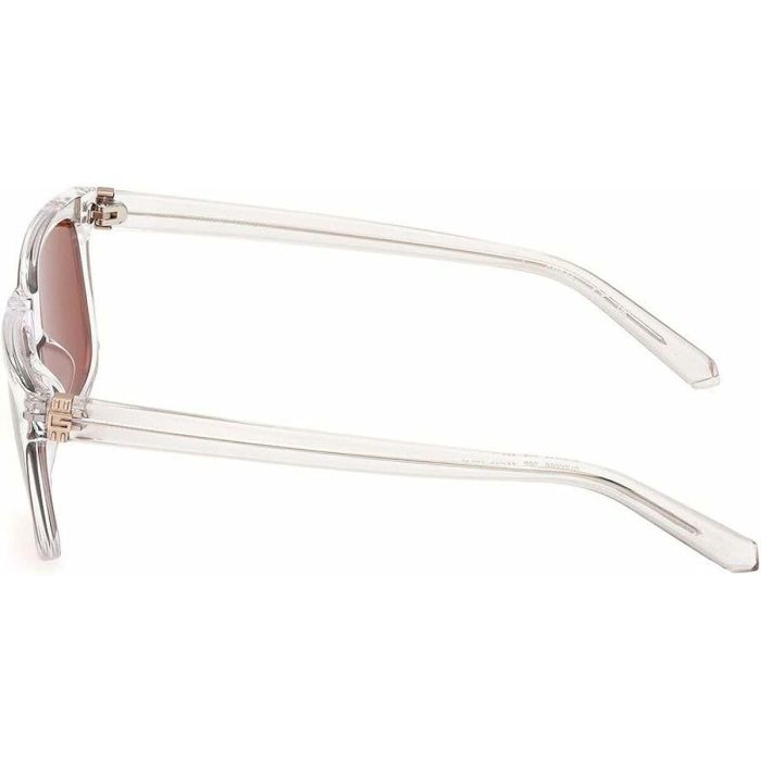 Guess Gafas Gafas de Sol GU00066 26E 150 mm para Hombre, Diseño Rectangular, Color Transparente, Cristal 55 mm, Patillas 150 mm 8 Guess Gafas Gafas de Sol GU00066 26E 150 mm para Hombre, Diseño Rectangular, Color Transparente, Cristal 55 mm, Patillas 150 mm 8