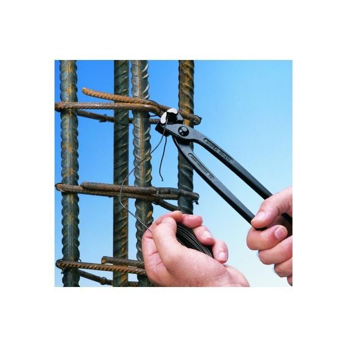 Knipex 9900300ean Tenazas para armadores / encofrador, filo con bisel para torcer y cortar alambre, 300 x 48 x 24 mm 6 Knipex 9900300ean Tenazas para armadores / encofrador, filo con bisel para torcer y cortar alambre, 300 x 48 x 24 mm 6