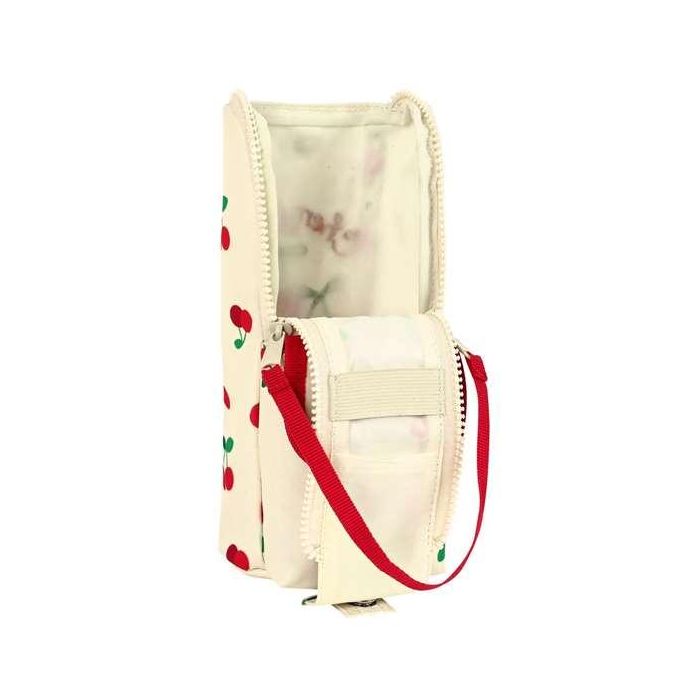 Estuche Escolar Safta Cherry Beige (6 x 21 x 6 cm) 3 Estuche Escolar Safta Cherry Beige (6 x 21 x 6 cm) 3