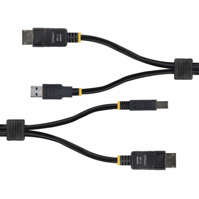 Cable adaptador Startech DU1226-KVM-CABLE Negro 1,8 m 3
