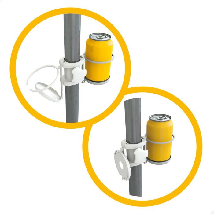 Portavasos para Sombrilla Aktive 23 x 12 x 8 cm (24 Unidades) 2