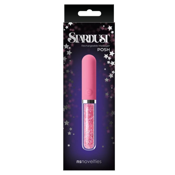 Bala Vibradora NS Novelties Stardust Rosa 1 Bala Vibradora NS Novelties Stardust Rosa 1