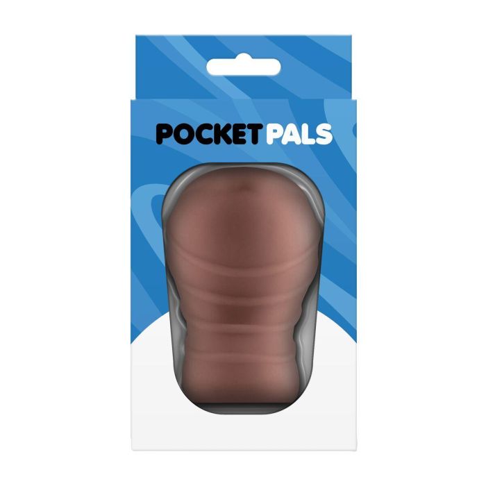 Masturbador Masculino NS Novelties Pocket Pals Marrón 2
