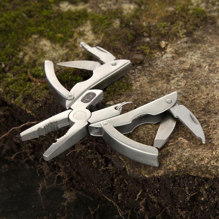 True Multiherramienta Scarab 7 en 1 Plegable Acero Inoxidable con Alicates, Cuchillo, Destornilladores y Lima 2 True Multiherramienta Scarab 7 en 1 Plegable Acero Inoxidable con Alicates, Cuchillo, Destornilladores y Lima 2