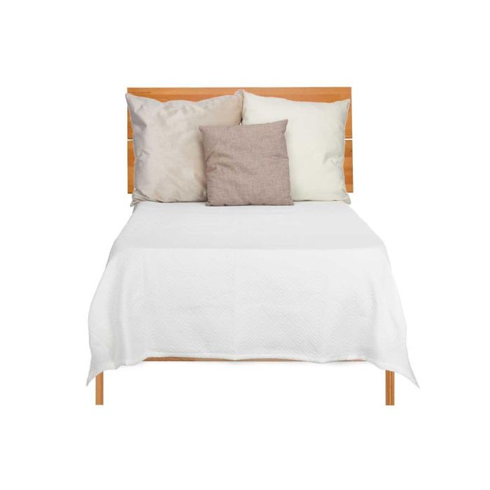 Colcha Cama Geometrico Blanco 180X260Cm Giftdecor (4 Unidades) 1 Colcha Cama Geometrico Blanco 180X260Cm Giftdecor (4 Unidades) 1