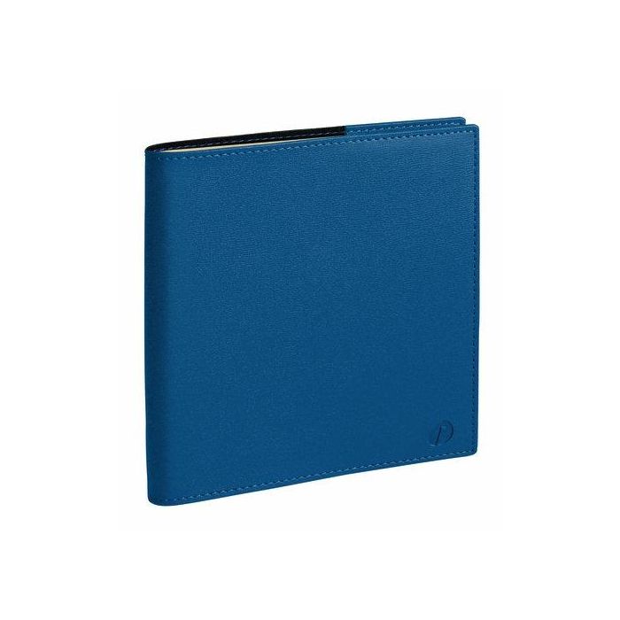 Agenda Anual (2026) Quo Vadis Executif Prestigio Sp Soho Sobrecubierta Cosida Tapa Simil Piel 160X160 S/V 2 Pag. Azul Acero