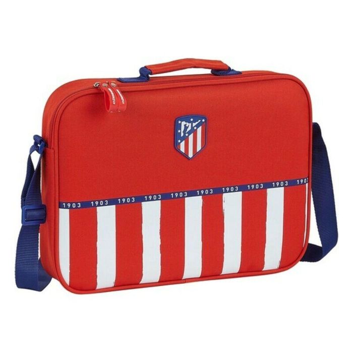 Cartera Escolar Atlético Madrid Rojo Azul Blanco (38 x 28 x 6 cm) Cartera Escolar Atlético Madrid Rojo Azul Blanco (38 x 28 x 6 cm)