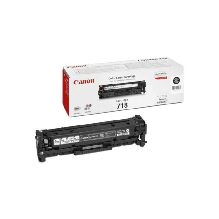 Canon Toner Negro Lbp 7200Cdn - Serie Mf 83Xx - Crg 718Bk