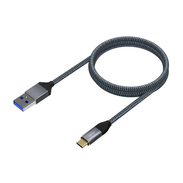 AISENS - CABLE USB 3.1 GEN2 ALUMINIO 10GBPS 3A, TIPO USB-C/M-A/M, GRIS, 1.0M 8 AISENS - CABLE USB 3.1 GEN2 ALUMINIO 10GBPS 3A, TIPO USB-C/M-A/M, GRIS, 1.0M 8