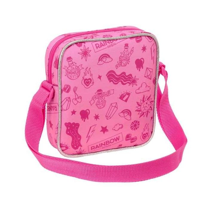 Bolso Bandolera Rainbow High Shine Multicolor 16 x 18 x 4 cm 1