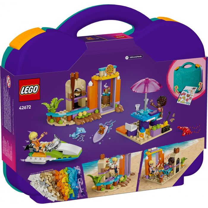 Lego Friends Juego de Construcción Portátil de Playa Creativa en Maleta de Viaje - Ideal para Niños de 5 Años en Adelante 12 Lego Friends Juego de Construcción Portátil de Playa Creativa en Maleta de Viaje - Ideal para Niños de 5 Años en Adelante 12