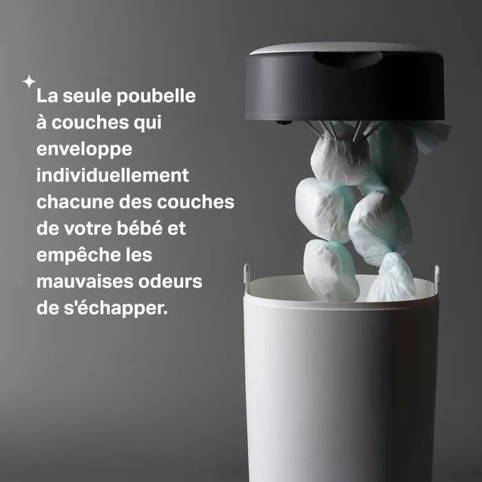 Tommee Tippee Twist & Click Contenedor de Pañales - Rosa 5