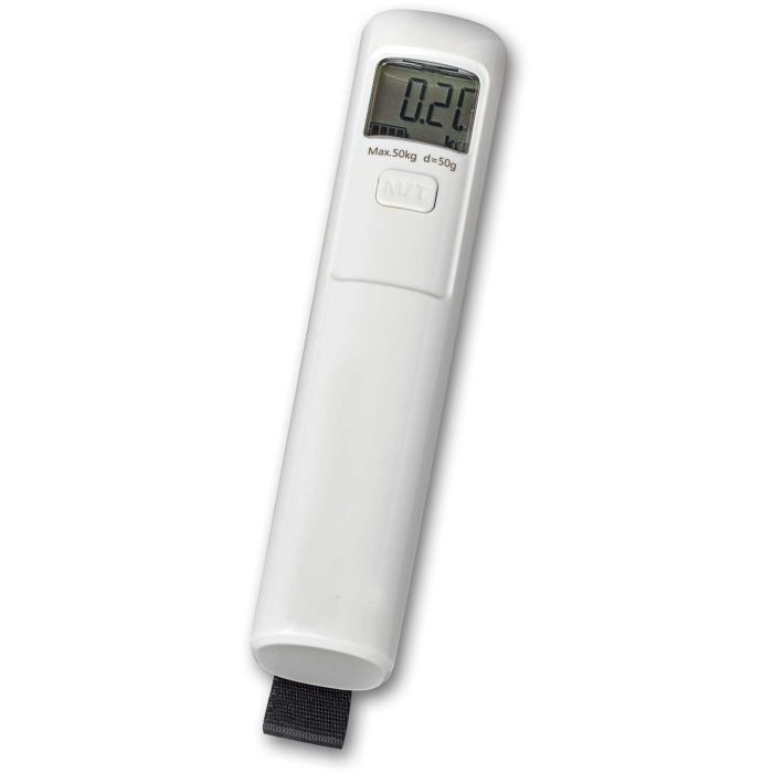Maul Trek Balanza de Equipaje 50 kg Carga por Agitación Sin Batería, Gancho Acero Inoxidable, Pantalla LCD, Blanco 0 Maul Trek Balanza de Equipaje 50 kg Carga por Agitación Sin Batería, Gancho Acero Inoxidable, Pantalla LCD, Blanco 0