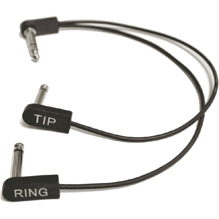 Cable Audio Jack Stereo-Jack Mono(X2) - 30 Cm Cable Audio Jack Stereo-Jack Mono(X2) - 30 Cm