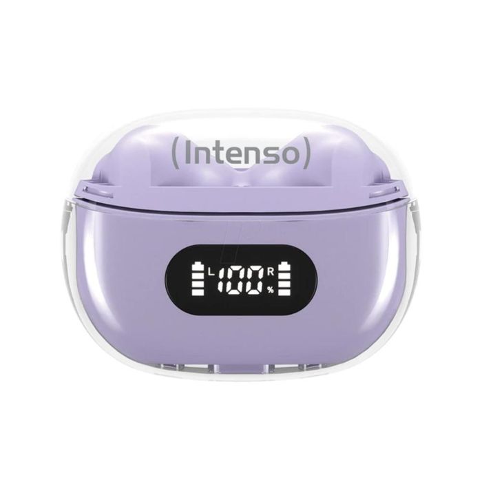 Intenso Buds Plus Auriculares Bluetooth TWS con Cancelación Activa de Ruido (ANC), 25h Batería, Bluetooth 5.4, Control Táctil, USB-C - Modelo 3720313 Intenso Buds Plus Auriculares Bluetooth TWS con Cancelación Activa de Ruido (ANC), 25h Batería, Bluetooth 5.4, Control Táctil, USB-C - Modelo 3720313