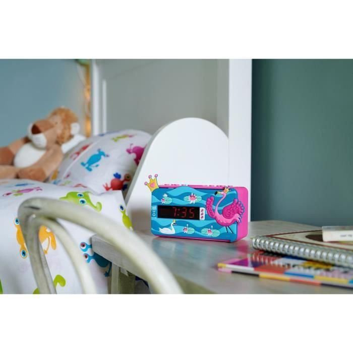 BIGBEN R15PRINCESS3D Altavoz Bluetooth Reloj Despertador Cara Efecto 3D Decoración Princesa 4 BIGBEN R15PRINCESS3D Altavoz Bluetooth Reloj Despertador Cara Efecto 3D Decoración Princesa 4