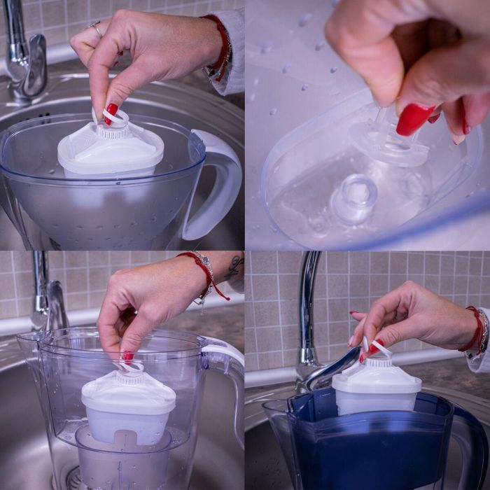 Filtro para Jarra Filtrante TM Electron 2 Unidades 150 l 8 Filtro para Jarra Filtrante TM Electron 2 Unidades 150 l 8