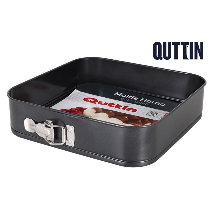 Molde para horno con cierre 28x28x6.8 cm - Quttin (6 Unidades) Molde para horno con cierre 28x28x6.8 cm - Quttin (6 Unidades)