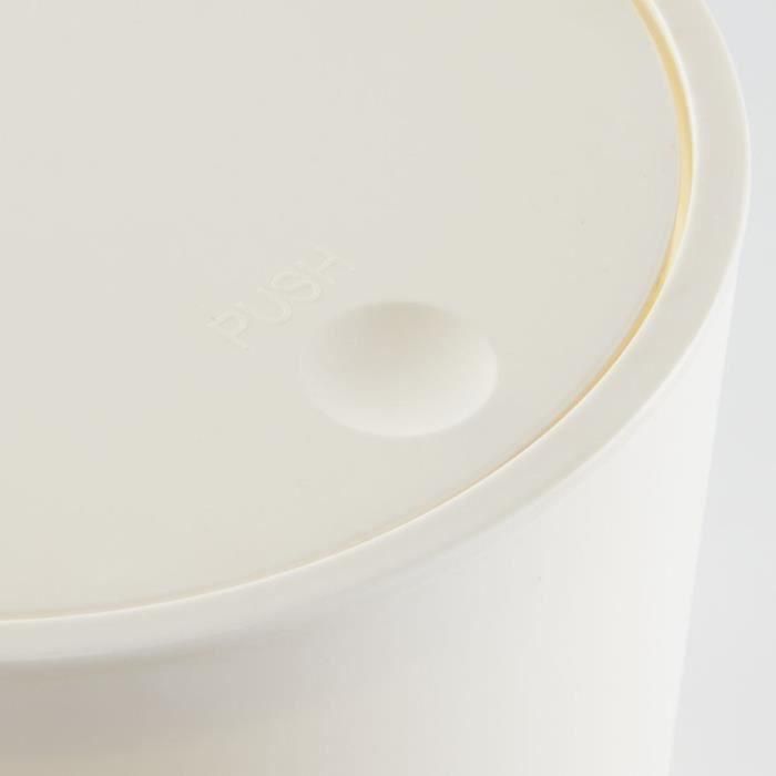 HOY TOD3574641271176 Papelera de Baño UTILITY 8,5 L Blanco Polipropileno Ø 21 x H 29 cm 1 HOY TOD3574641271176 Papelera de Baño UTILITY 8,5 L Blanco Polipropileno Ø 21 x H 29 cm 1