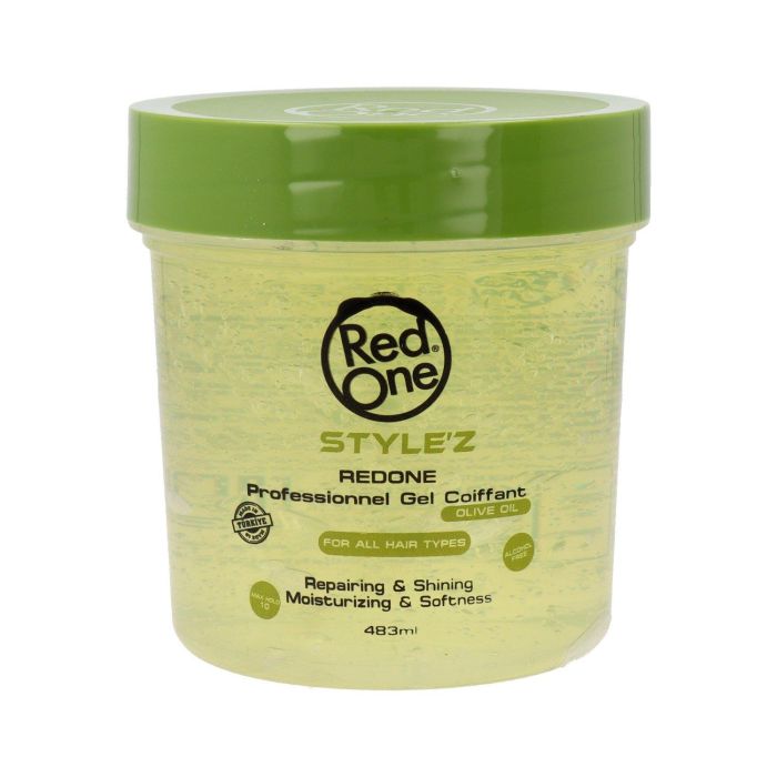 Red One Gel Fijador Olive Oil 483 ml Red One Gel Fijador Olive Oil 483 ml