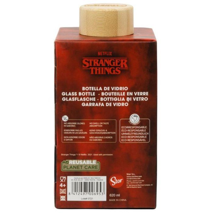 Botella cristal Stranger Things 620ml 3