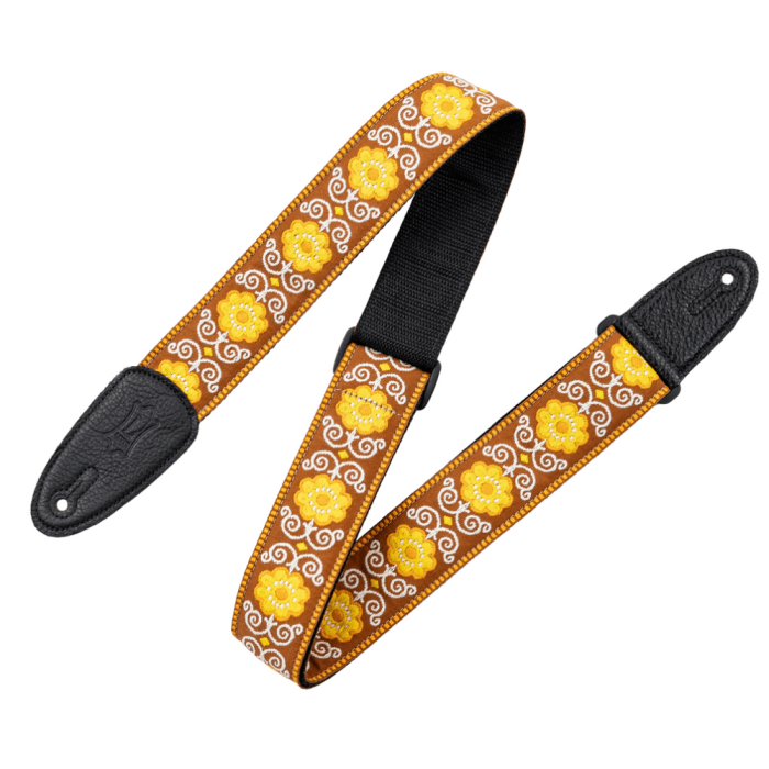 Correa Levy'S Original Hootenanny Series 2" - Patrón Flor Amarillo Levys 4