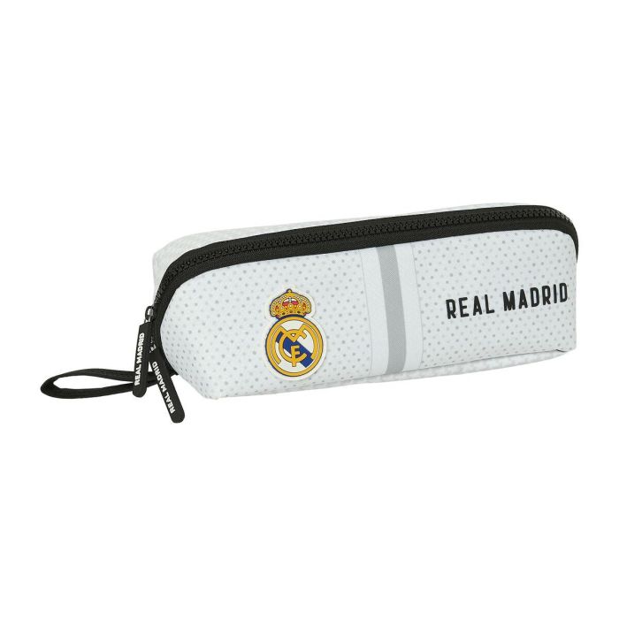 Portatodo Real Madrid C.F. Blanco Gris 20 x 8 x 8 cm 0 Portatodo Real Madrid C.F. Blanco Gris 20 x 8 x 8 cm 0