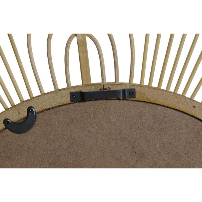 Espejo de pared Home ESPRIT Natural Scandi 80 x 2 x 80 cm 1