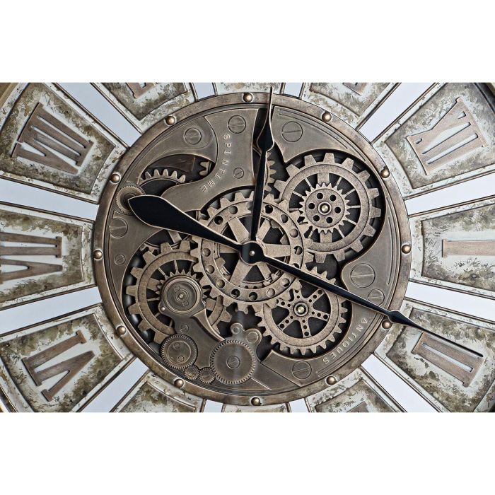 Reloj Pared Loft DKD Home Decor Dorado Blanco 8.5 x 72 x 72 cm 1 Reloj Pared Loft DKD Home Decor Dorado Blanco 8.5 x 72 x 72 cm 1