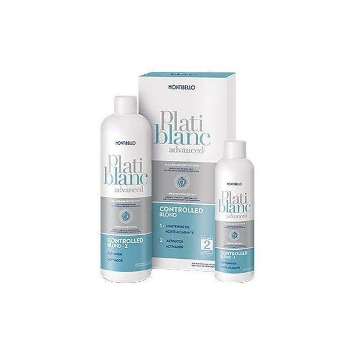 Montibello Platiblanc Advanced Controlled Blond 400 + 200 mL 2 Montibello Platiblanc Advanced Controlled Blond 400 + 200 mL 2