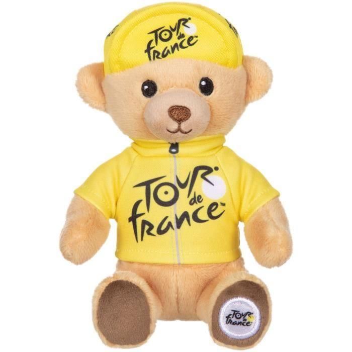Gipsy Toys GIP3268060718953 Peluche Oso de Camiseta Amarilla Tour de Francia 15 cm