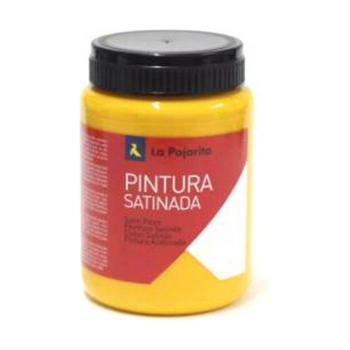 Témpera La Pajarita L-27 Amarillo Satinado Escolar (35 ml) (6 Unidades) 1